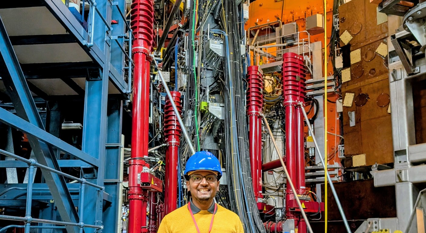 Jaydeep Deshpande at the Joint European Torus